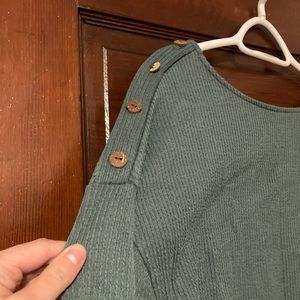 Shirt with 3/4 sleeves